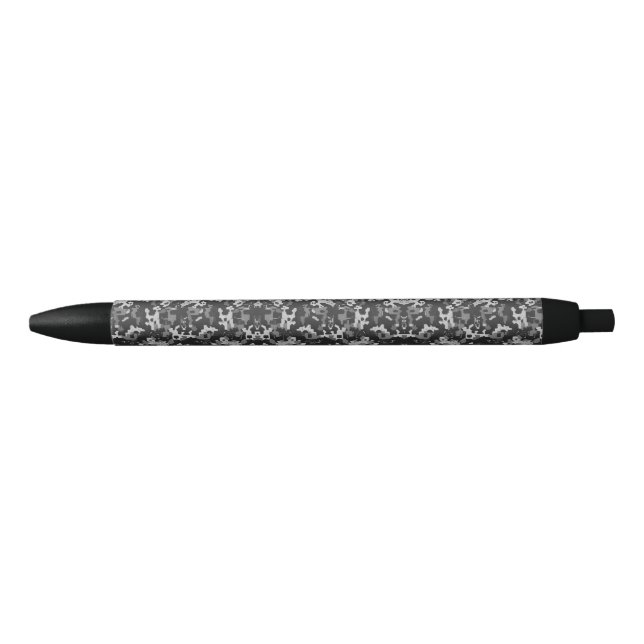 Caneta Preta Pixel Camo Stealth (Frente)