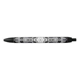 Caneta Preta Prata