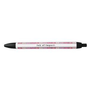 Caneta Preta Professor de Texto Personalizado