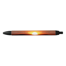Caneta Preta Queimando por Sol