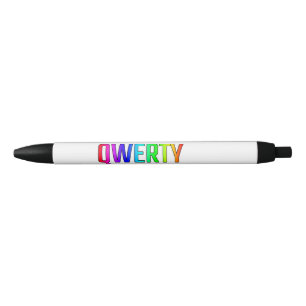 CANETA PRETA QWERTY