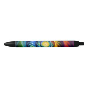 Caneta Preta Rainbow Spiral Out