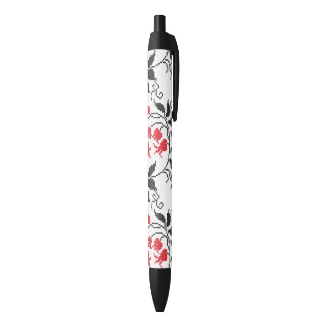 Caneta Preta Red May Lily (parte de inferior (Vertical))