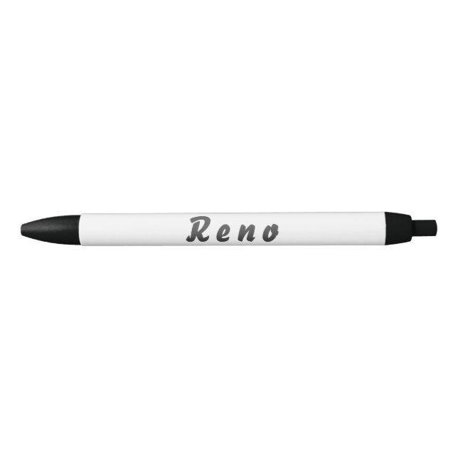 Caneta Preta Reno Kugelschreiber (Frente)