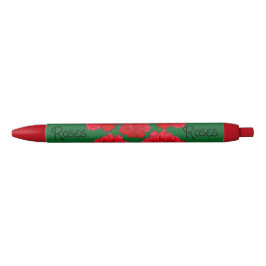 Caneta Preta Rosas