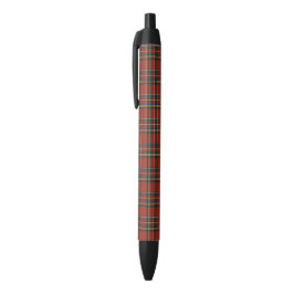 Caneta Preta Royal Stewart Red, Blue e Green Tartan