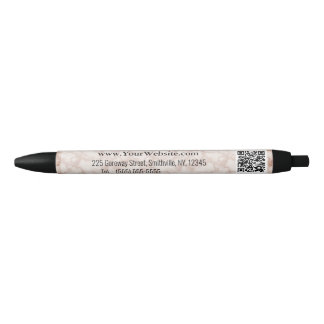 Caneta Preta Rustic Brown Marble