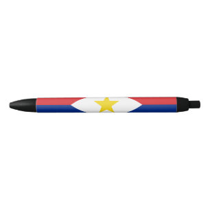 Caneta Preta Saba Flag