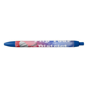 Caneta Preta Sacudir Do Voto Do Seu Distrito 2026