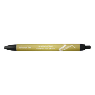 Caneta Preta Saxofone