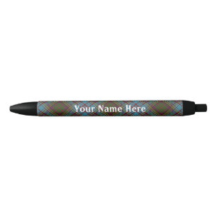 Caneta Preta Scotland Forever Clan Anderson Tartan