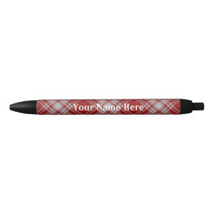 Caneta Preta Scotland Forever Clan Menzies Tartan