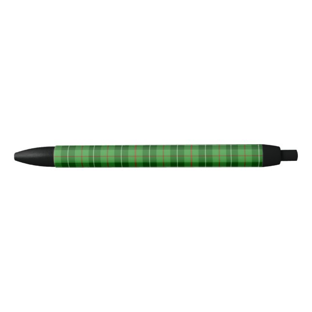 Caneta Preta Scotland Galloway District Tartan (Frente)