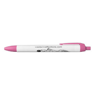 Caneta Preta Serenade (rosa)