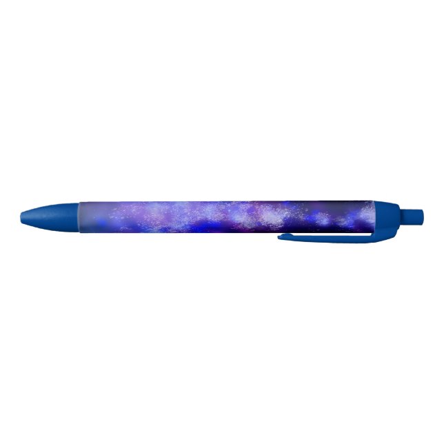 Caneta Preta Starry Night sky Blue Sapphire (Parte Inferior)