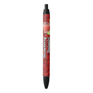 Caneta Preta Strawberry Daiquiri
