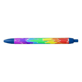 Caneta Preta Stylo couleurs LGBT