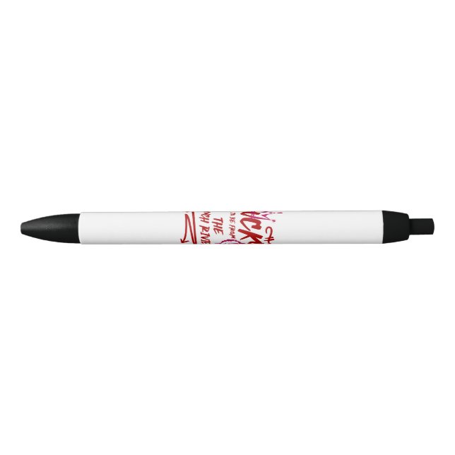 Caneta Preta Suite de Convite Floral Personalizado (Frente)