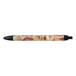 Caneta Preta Summer Dahlia Flower (Arte Floral)