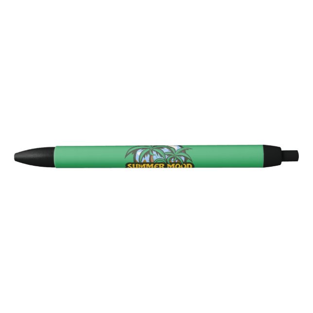 Caneta Preta Summer Mood (Frente)