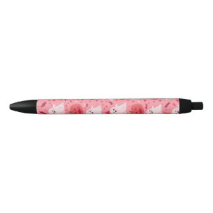 Caneta Preta Surpresa Fantasmagórica da Abóbora Rosa