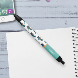 Caneta Preta T-Rex Tyrannosaurus Rex Dinossaur Feliz, Cujo Cant