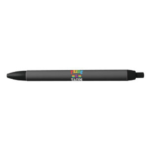 Caneta Preta Tacos Orgulho Lgbt