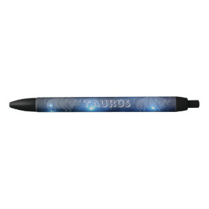 Caneta Preta Taurus transparente