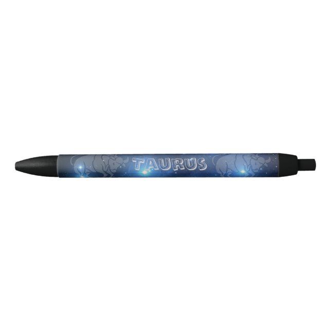 Caneta Preta Taurus transparente (Frente)