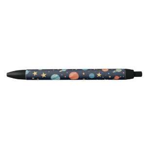 Caneta Preta Temas de espaço