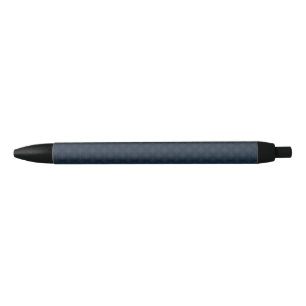 Caneta Preta Teste padrão azul escuro - o monograma elegante