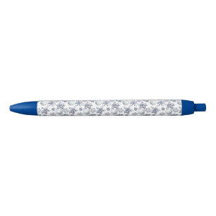 Caneta Preta Teste padrão de prata branco do Natal