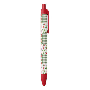 Caneta Preta Texturas de Natal