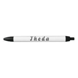 Caneta Preta Theda Kugelschreiber