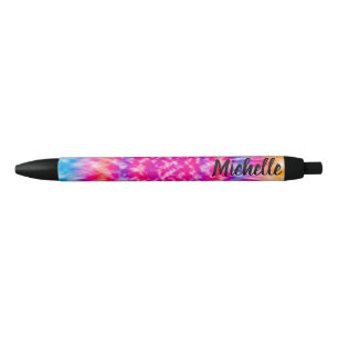 Caneta Preta Tie Dye Personalizado