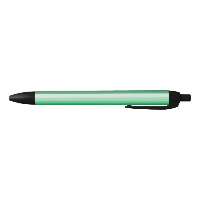 Caneta Preta Tiras de sombra verdes (Parte Inferior)