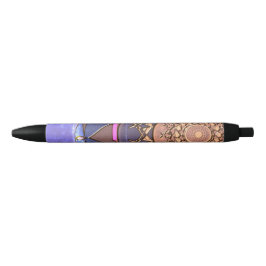 Caneta Preta Trabalho de arte digital