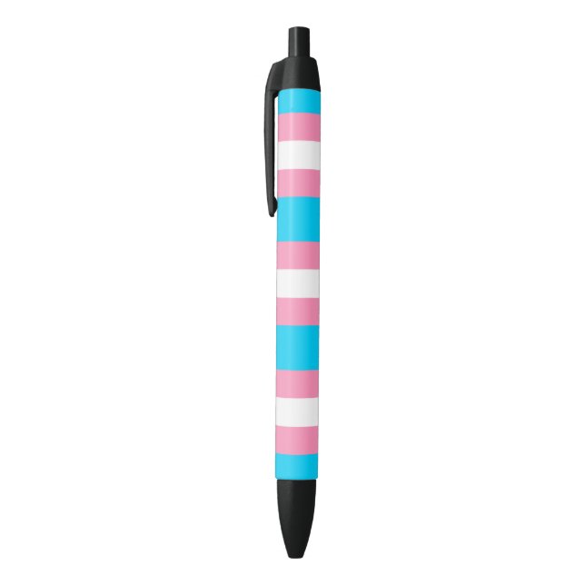 Caneta Preta  Transgender Flag | LGBTQIA+ Pink, Blue and White (Topo (Vertical))
