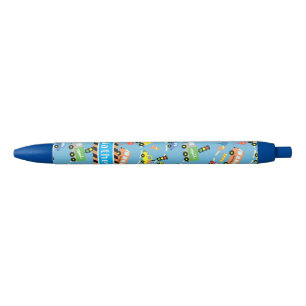 Caneta Preta Transportadores Boys Light Blue