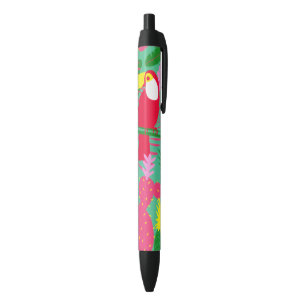 Caneta Preta Tropical Selvagem Selvagem Paraíso Toucano