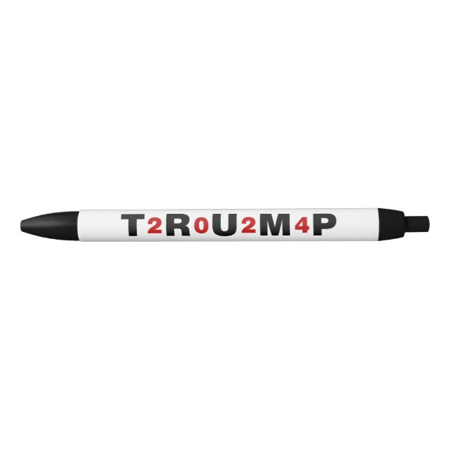 Caneta Preta Trump 2024 Red (Frente)