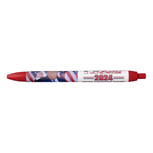 Caneta Preta Trump 2024 Retire a América