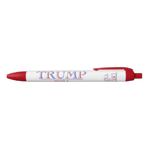 Caneta Preta Trump Vance 2024