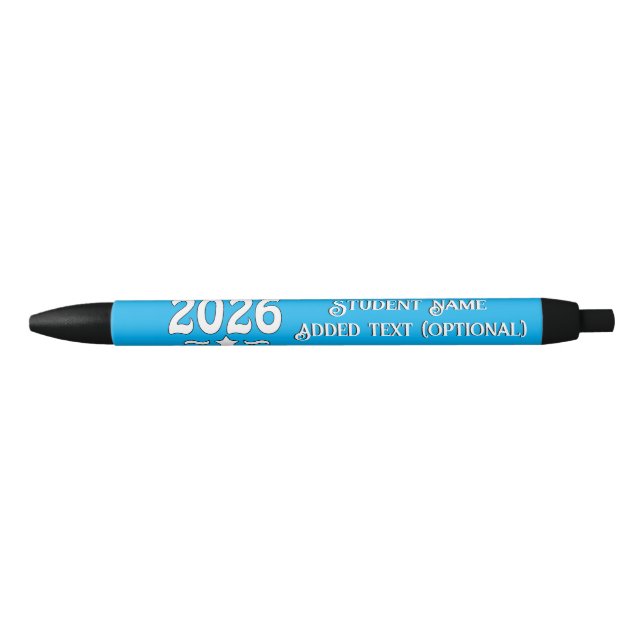 Caneta Preta Turma de Graduação de 2026  (Frente)