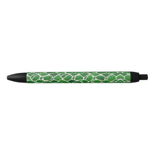 Caneta Preta Turtle Shell Pattern
