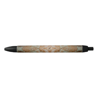 Caneta Preta Twilight Sunset Brocade Monogrammed Pen