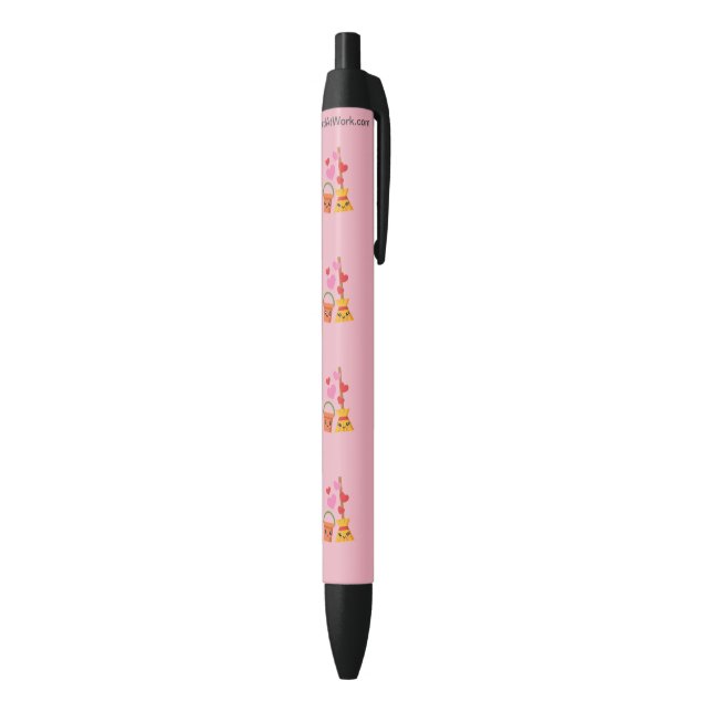 Caneta Preta Um Amor Duradoura (parte de inferior (Vertical))