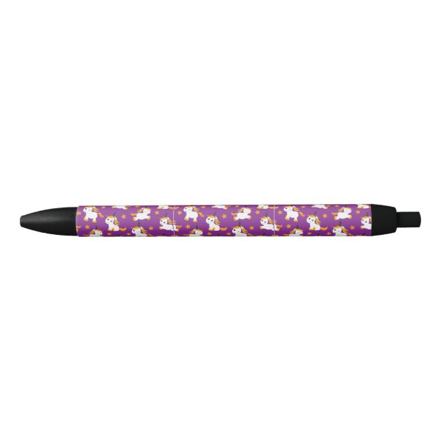Caneta Preta Unicórnios Super Bons (Frente)