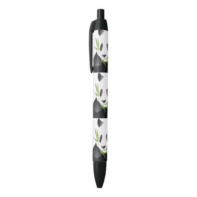 Caneta Preta Urso de panda (Topo (Vertical))