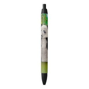 Caneta Preta Urso Panda Fofo Presente Perfeito para Amantes de